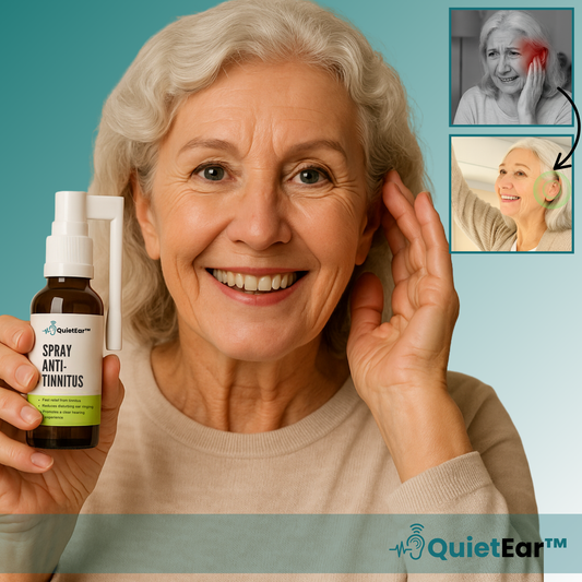 QuietEar™ Øyeblikkelig Lindrende Spray mot Tinnitus