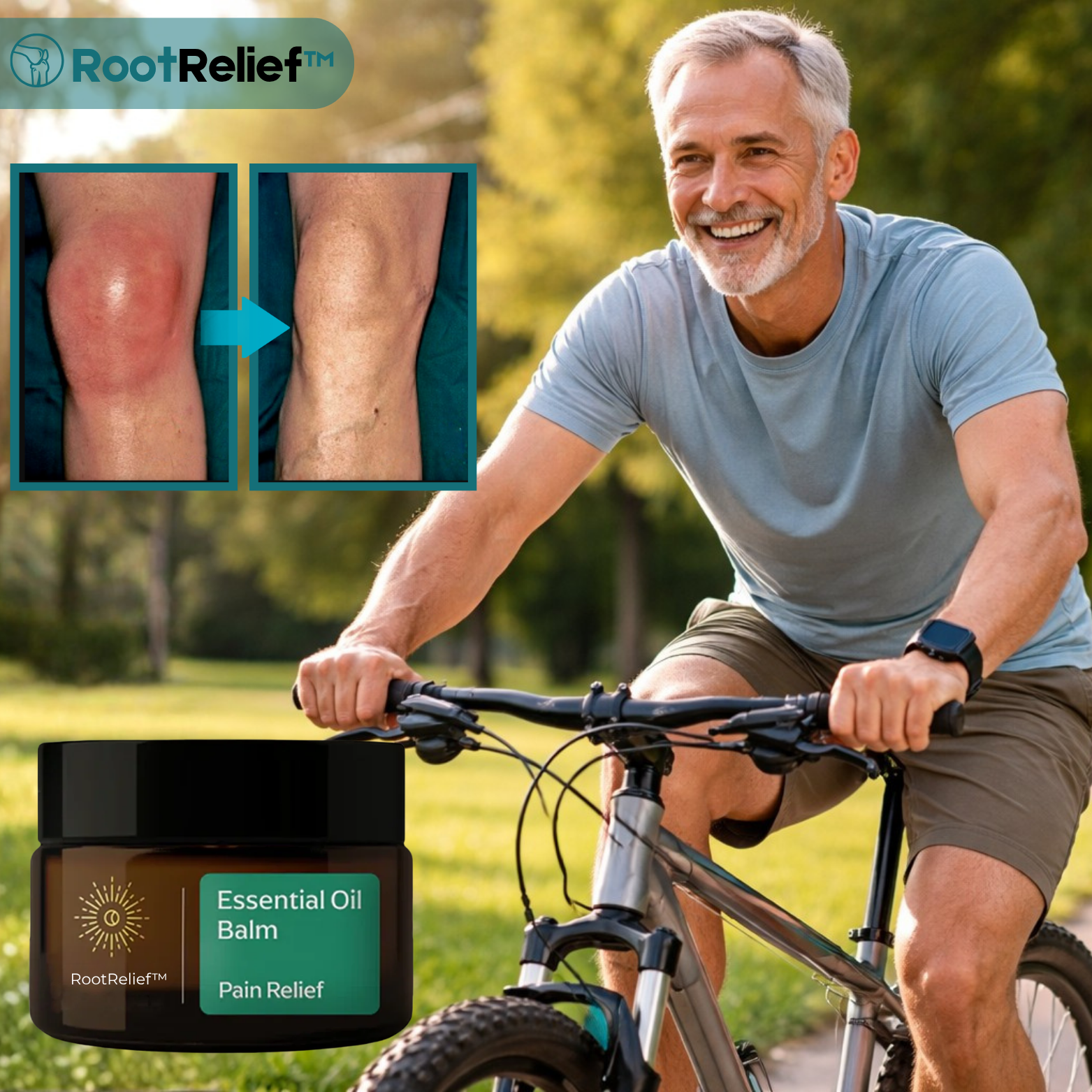 RootRelief™ Eterisk olje-balm