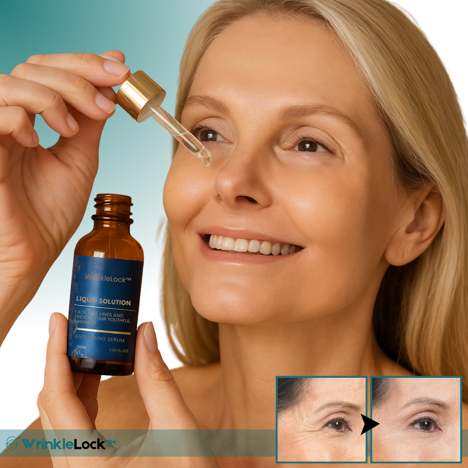 WrinkleLock™ Umiddelbart anti-aldringsserum