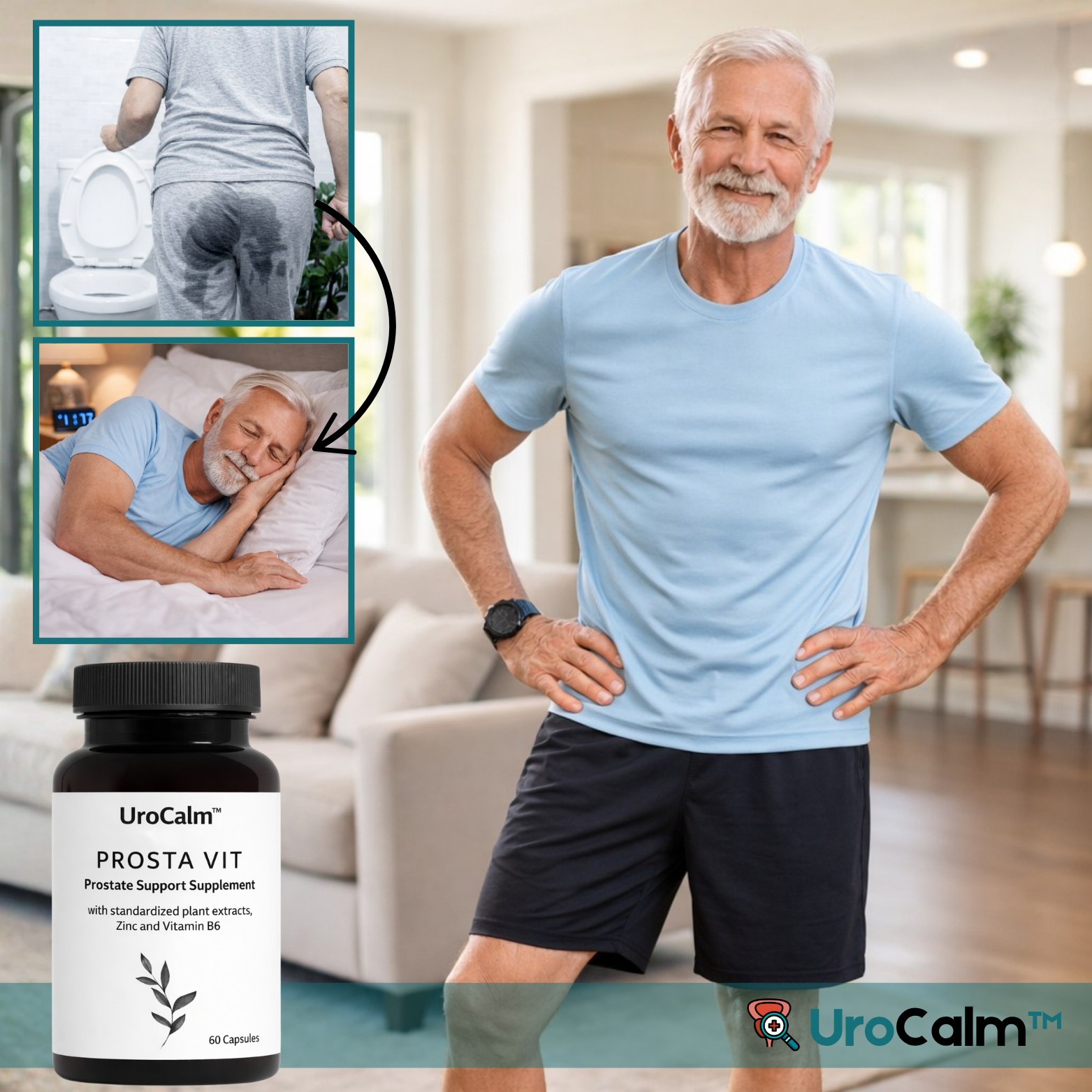 UroCalm™ Prostata-støttetilskudd