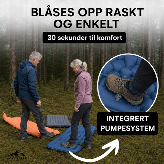 NordFjell™ ultralett og kompakt liggeunderlag