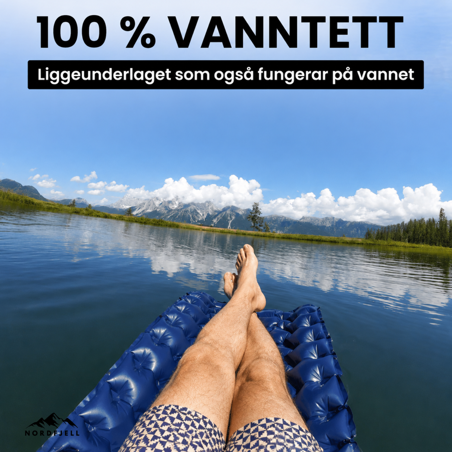 NordFjell™ ultralett og kompakt liggeunderlag