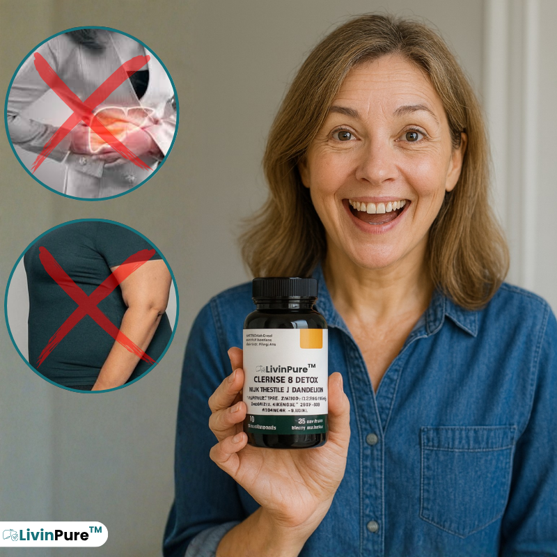 LivinPure™ Avanserte leveravgiftnings kapsler