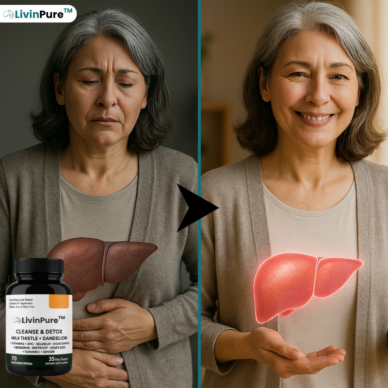 LivinPure™ Avanserte leveravgiftnings kapsler